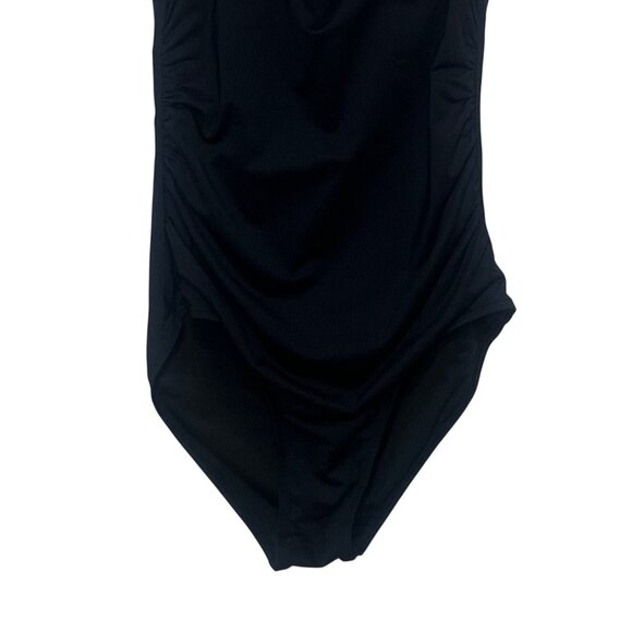 Holipick One Piece Swimsuit Size Medium Black New Halter Tummy Control Rushing - Picture 6 of 11